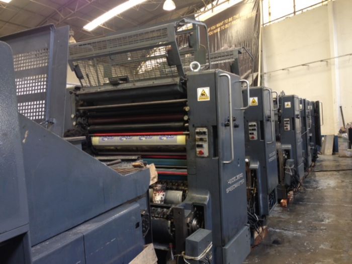 HEIDELBERG SPEEDMASTER 102 F.